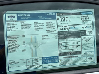 2026 Ford Mustang GT Premium Fastback