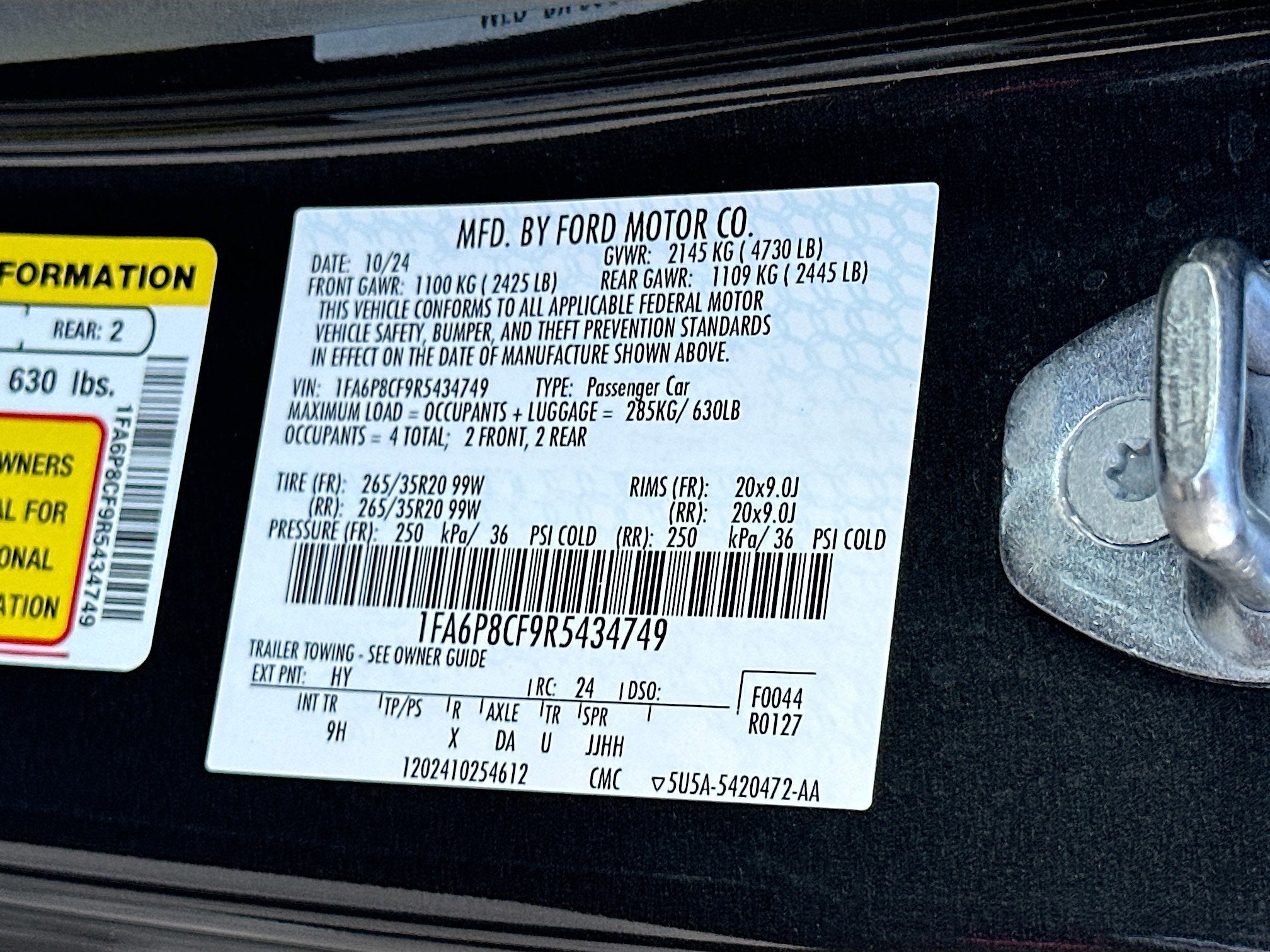 2024 Ford Mustang GT