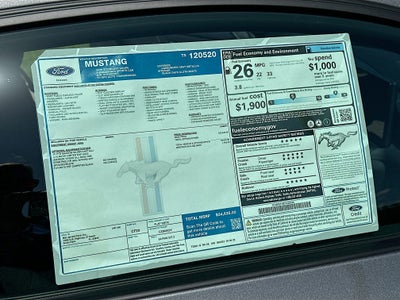 2026 Ford Mustang EcoBoost® Fastback