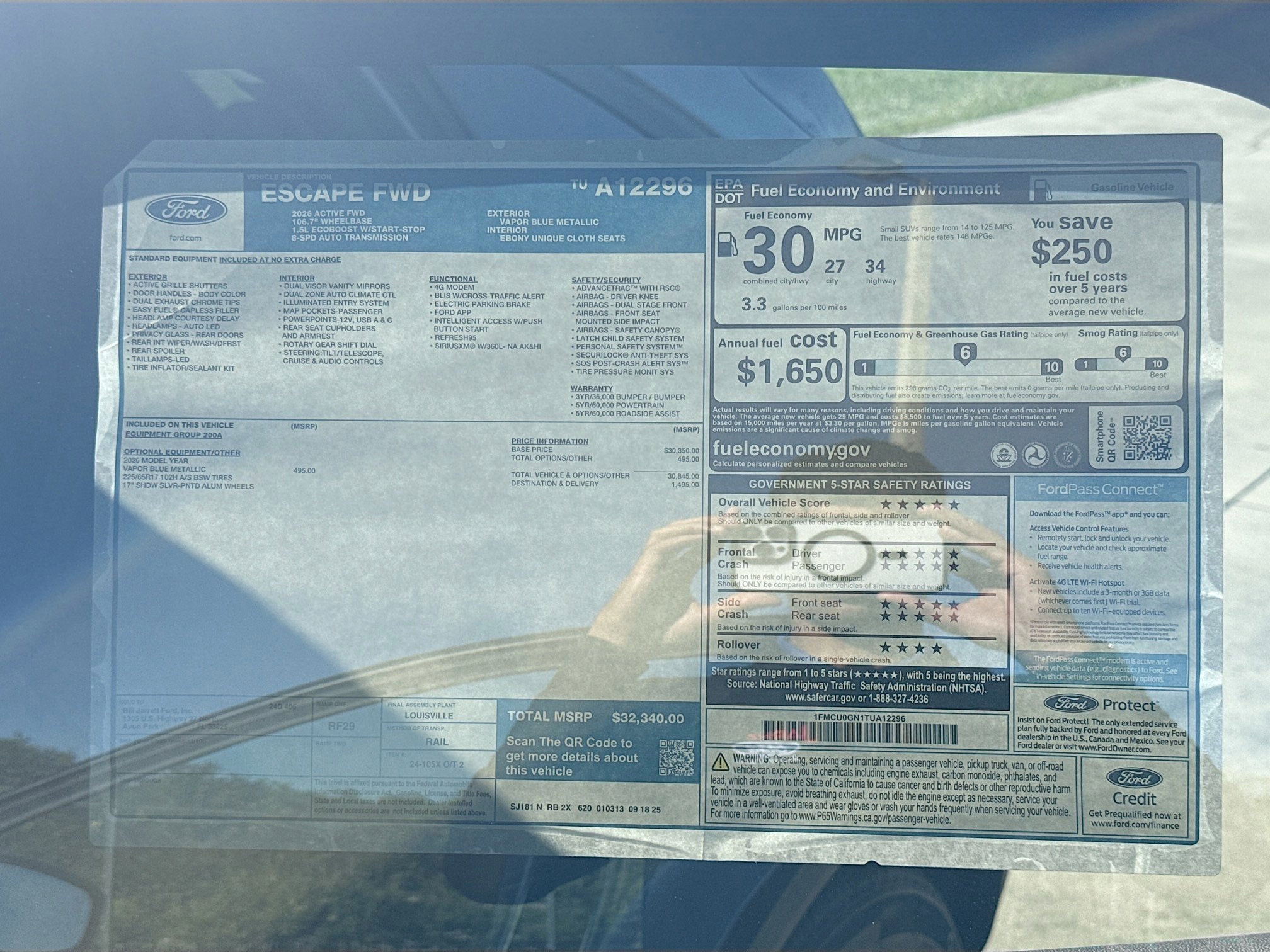 2026 Ford Escape Active