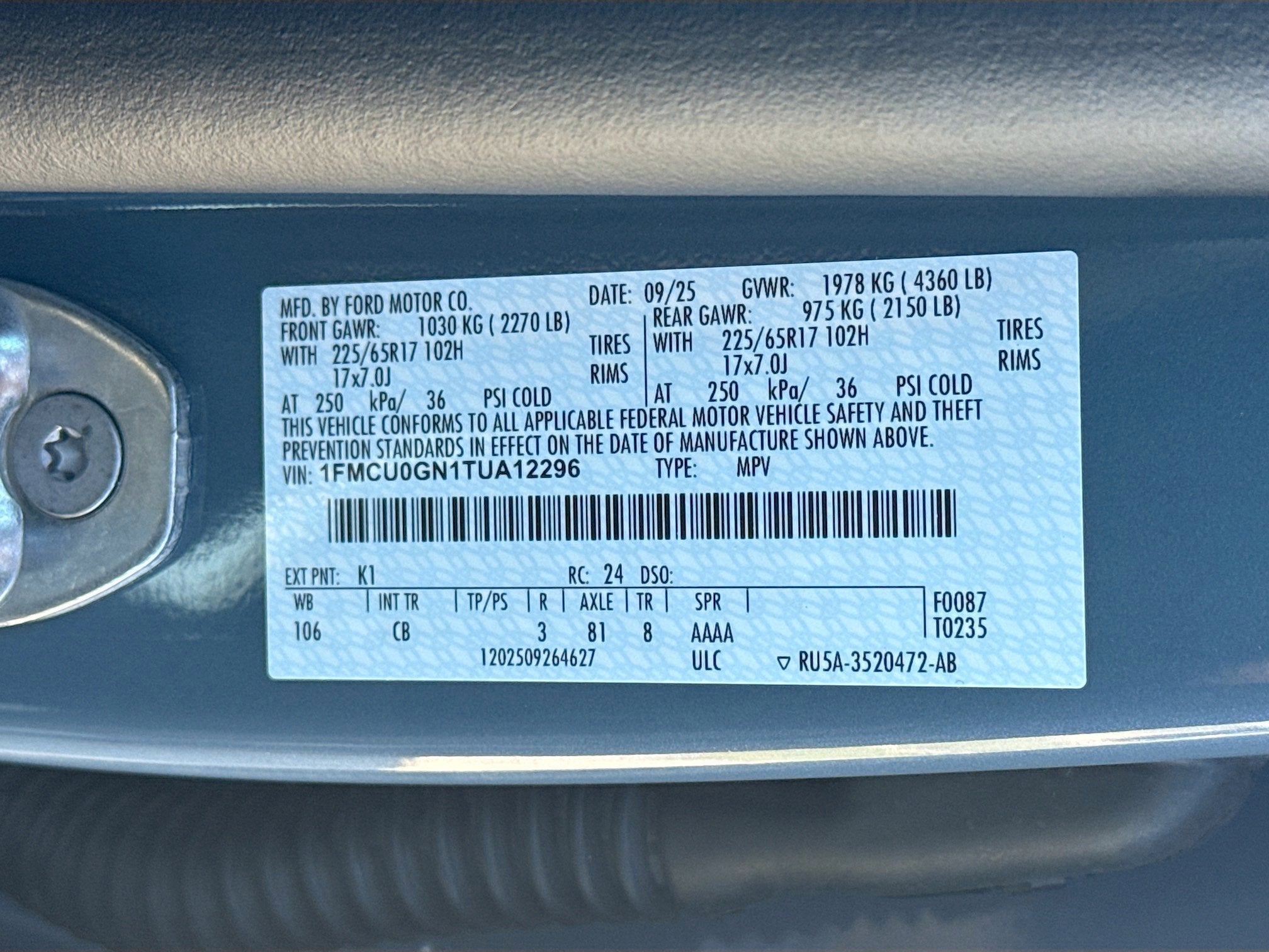 2026 Ford Escape Active