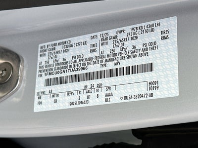 2026 Ford Escape Active