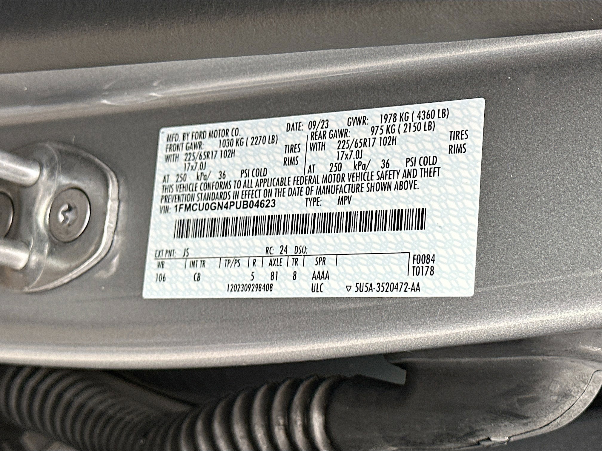 2023 Ford Escape Active