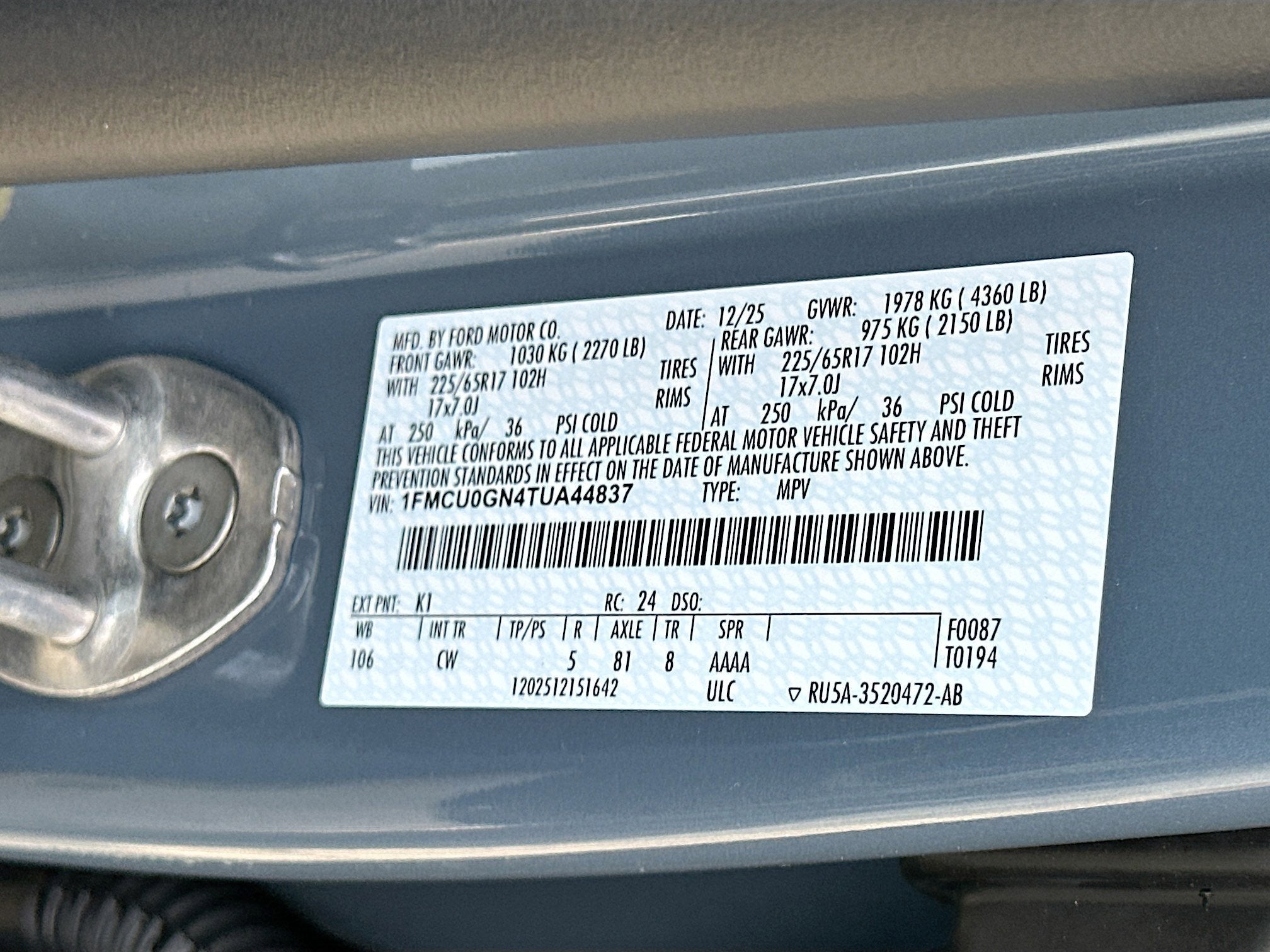 2026 Ford Escape Active