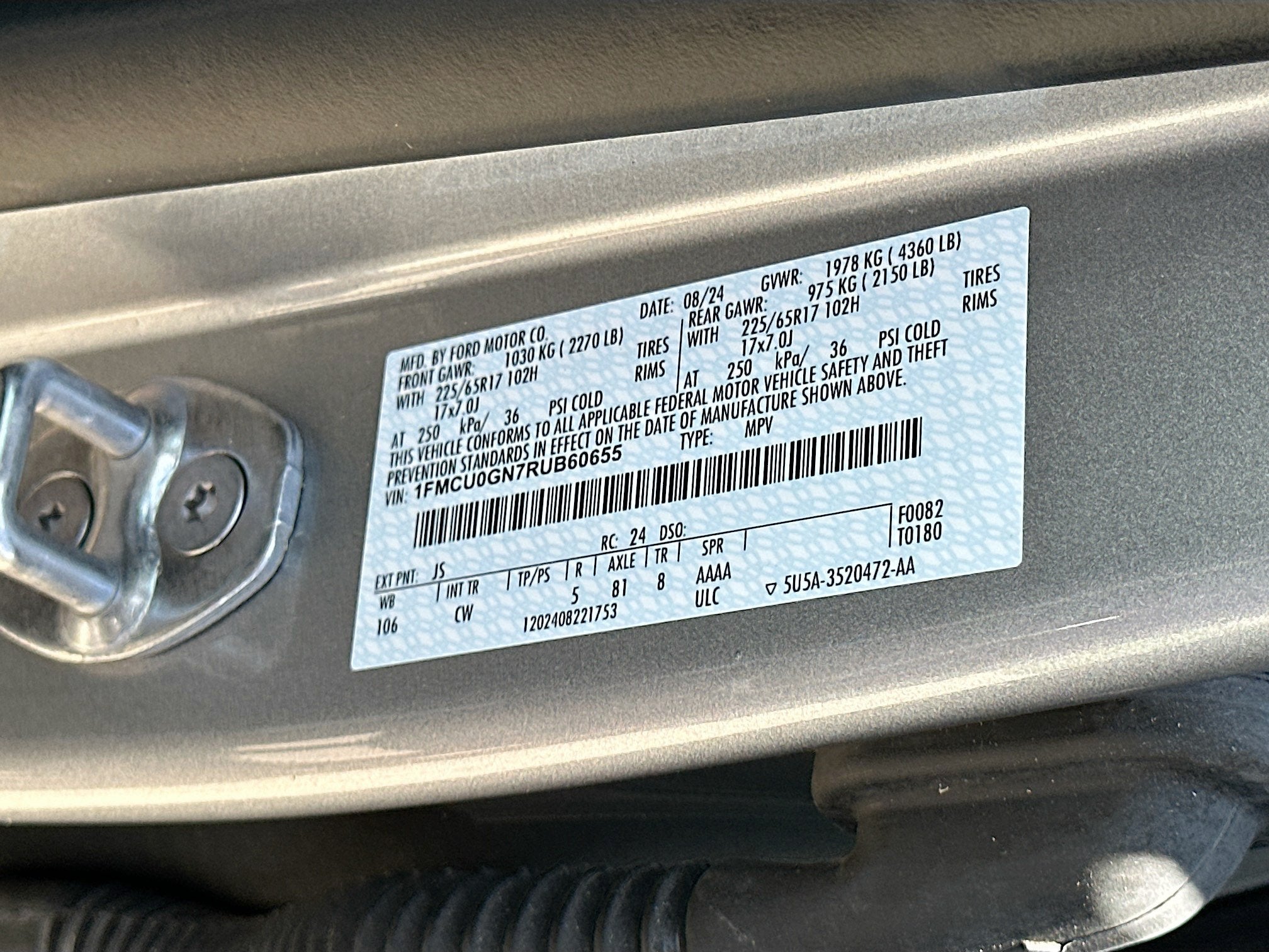 2024 Ford Escape Active
