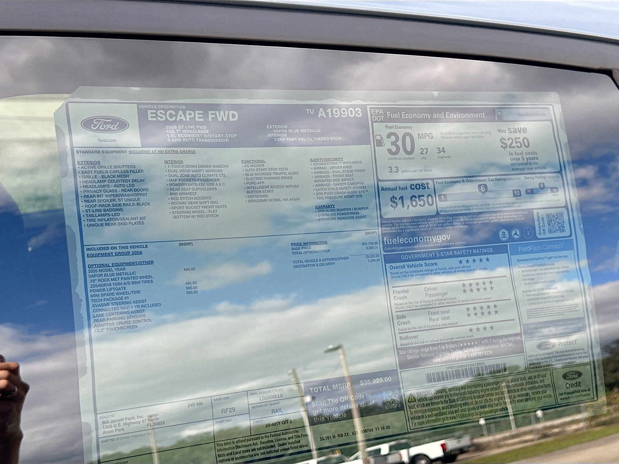 2026 Ford Escape ST-Line