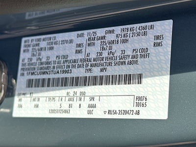 2026 Ford Escape ST-Line