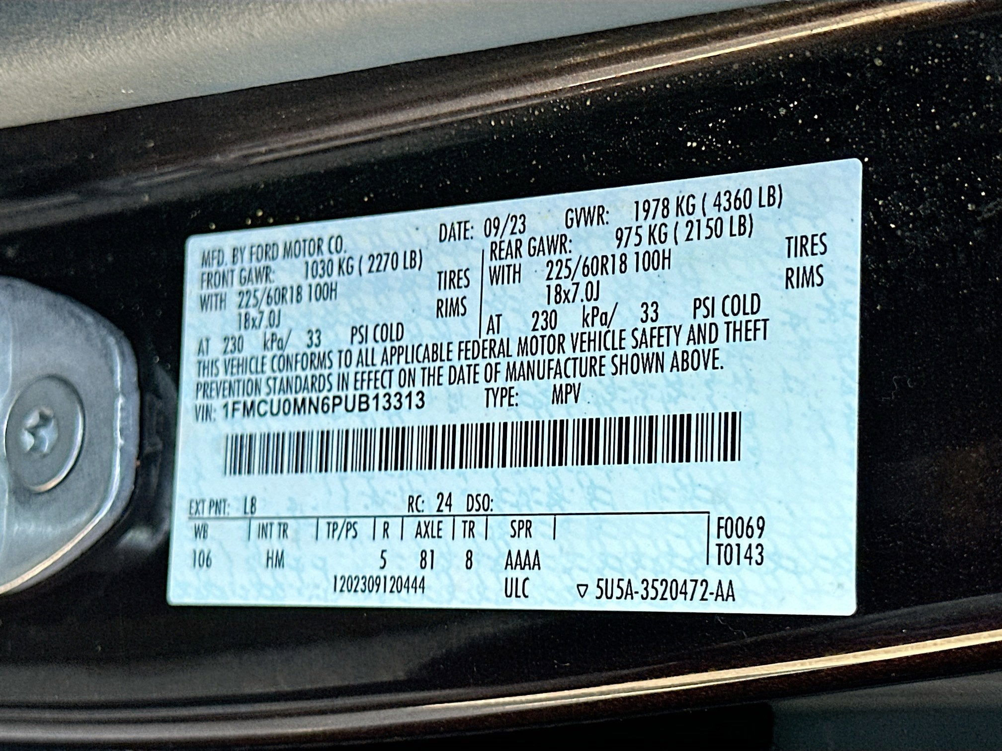 2023 Ford Escape ST-Line