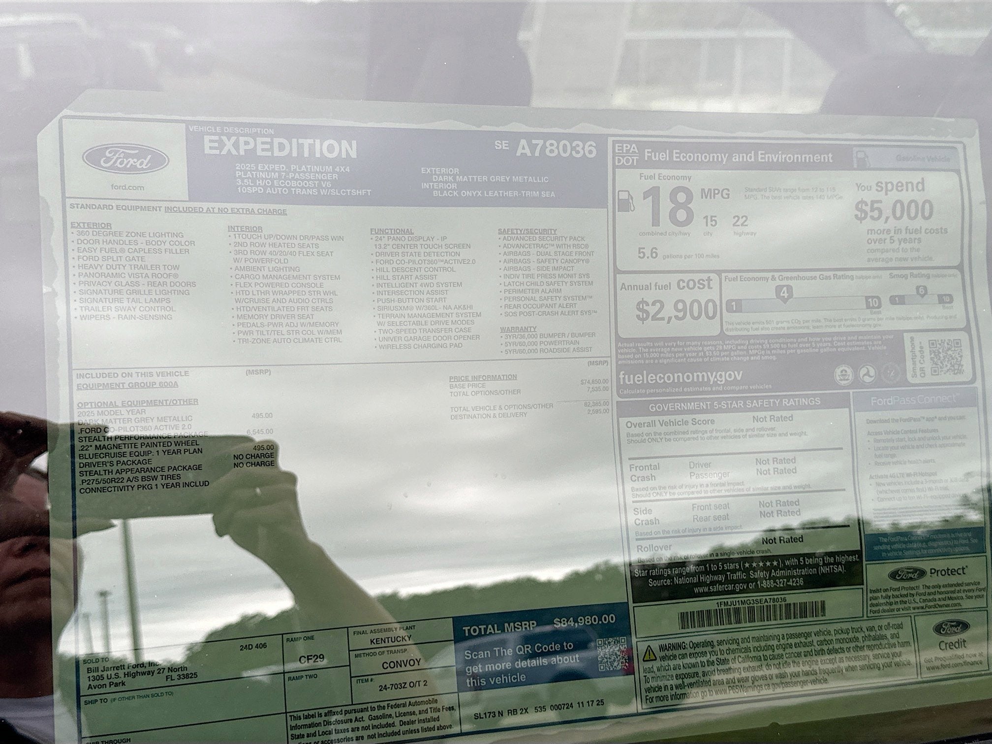 2025 Ford Expedition Platinum