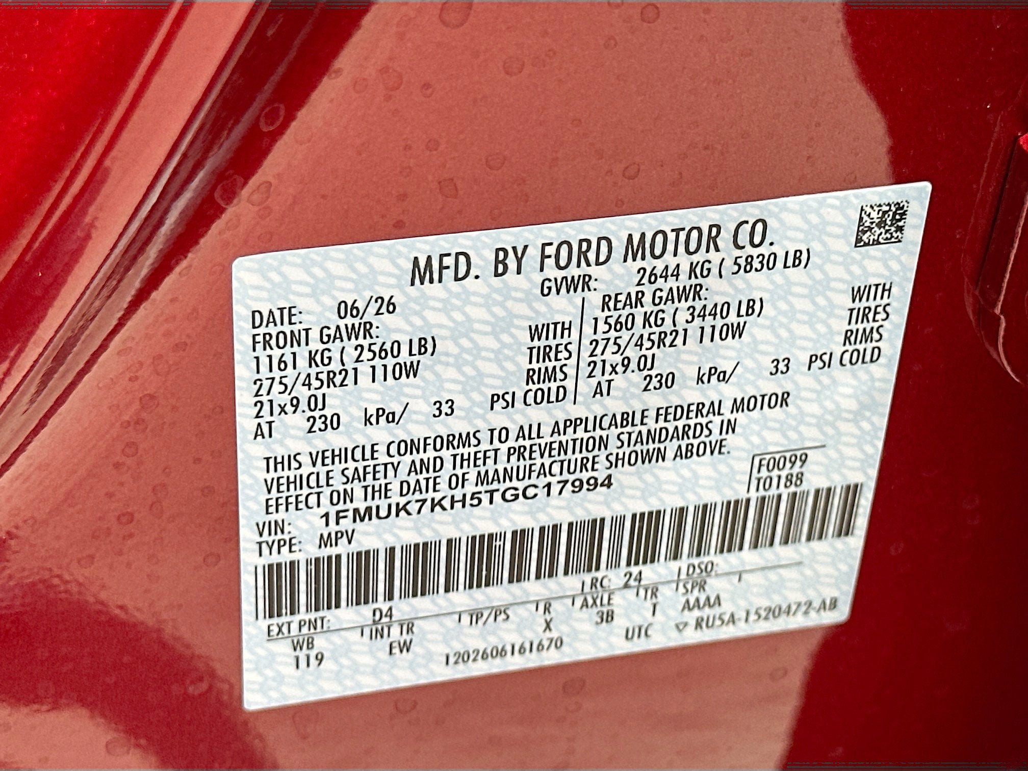 2026 Ford Explorer ST-Line