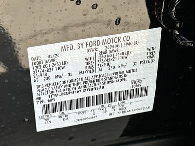 2026 Ford Explorer Platinum