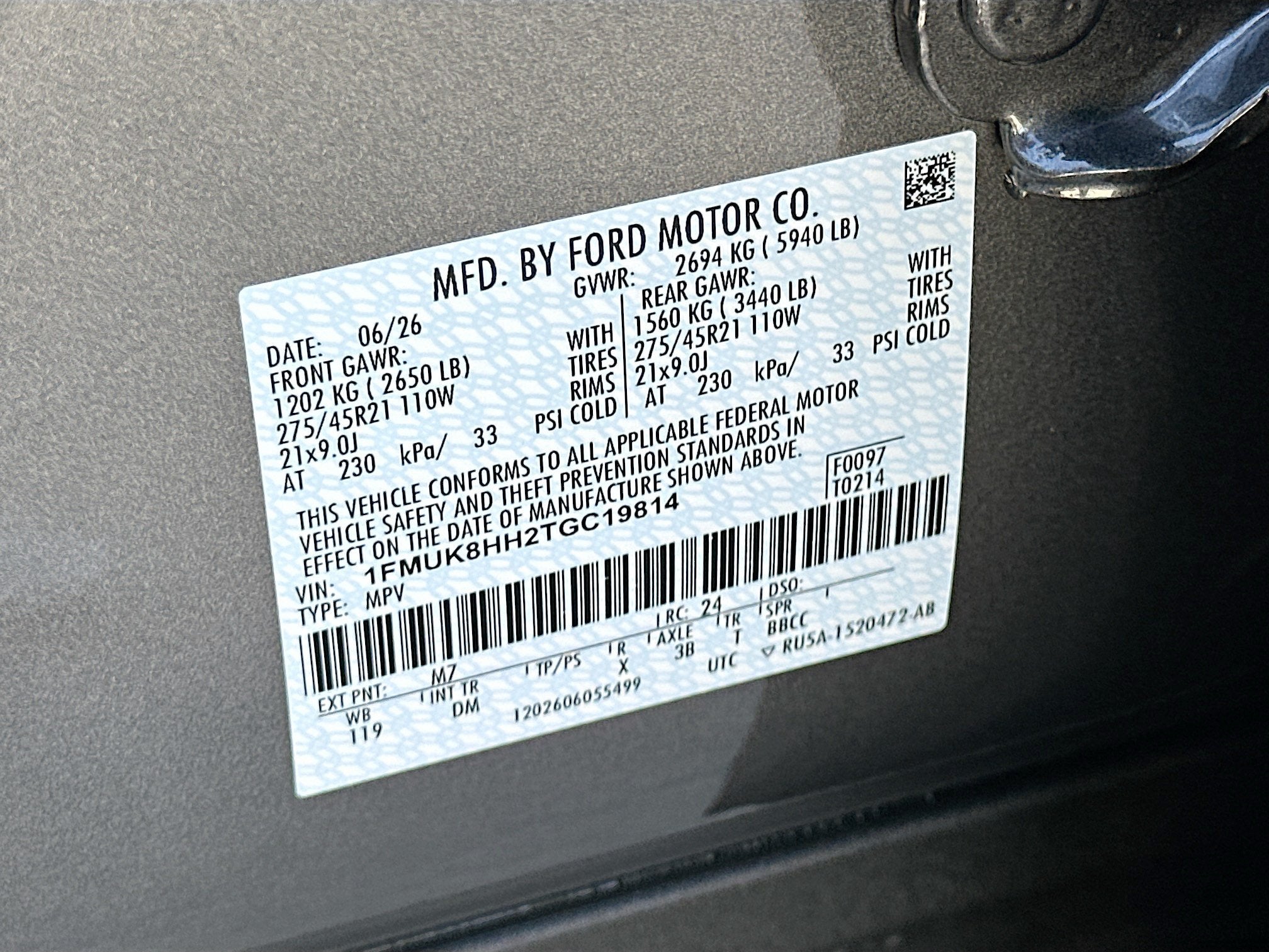 2026 Ford Explorer Platinum