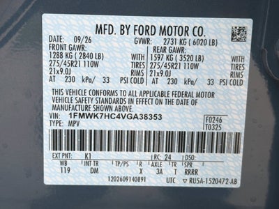 2027 Ford Explorer Platinum