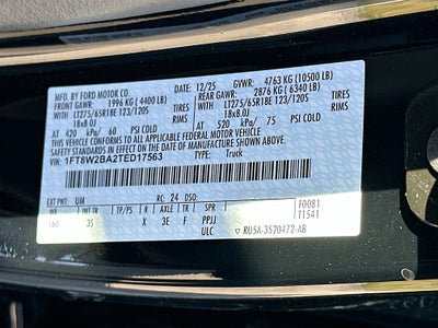 2026 Ford F-250SD F-250® XLT