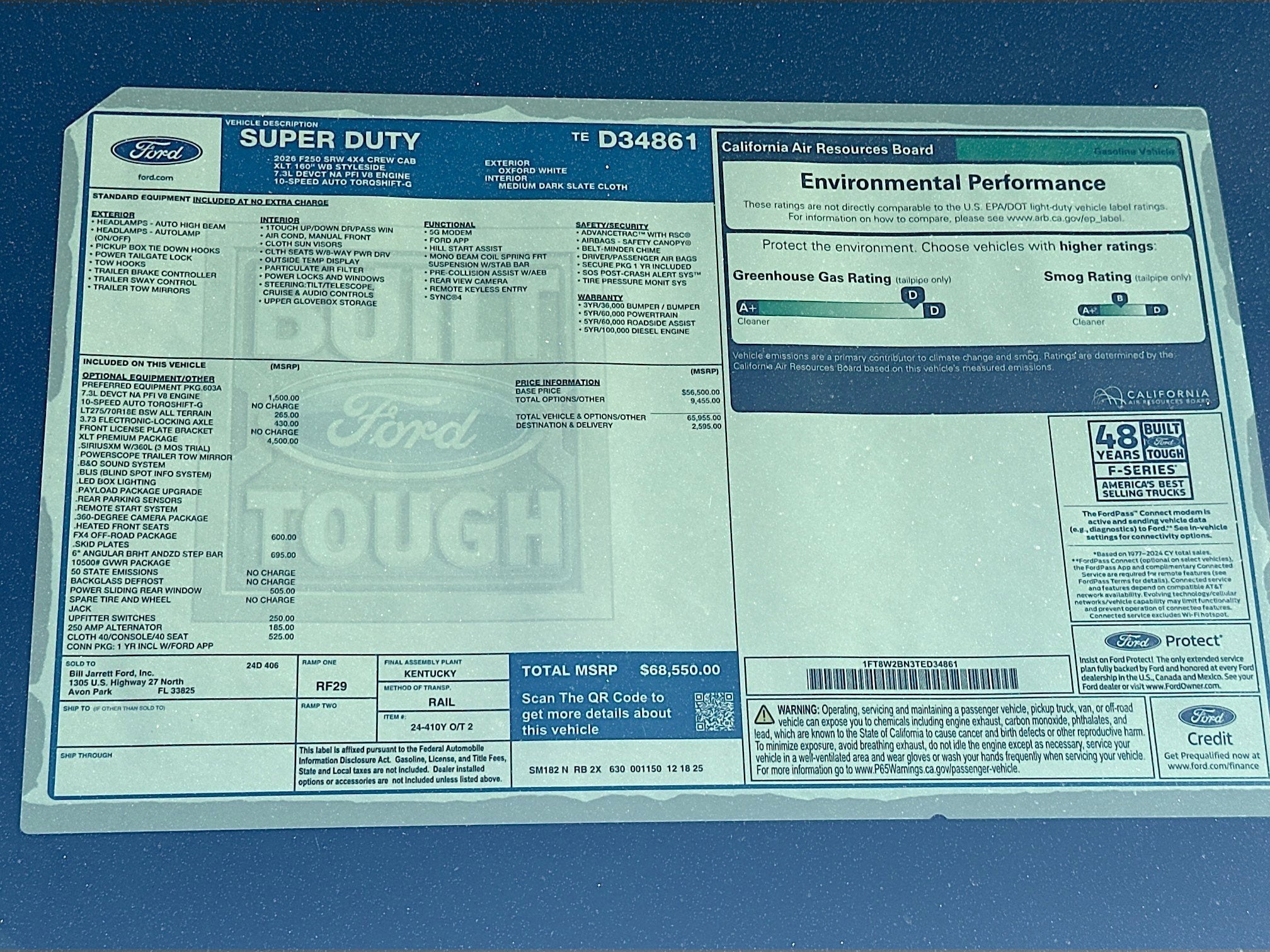 2026 Ford F-250SD F-250® XLT