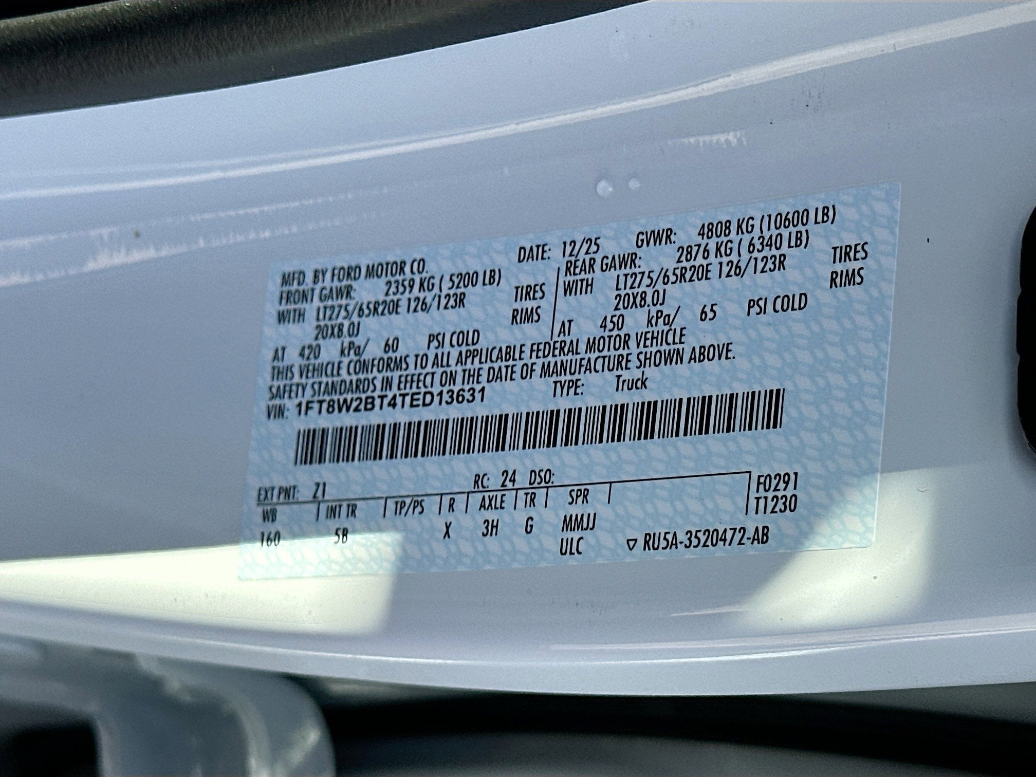 2026 Ford F-250SD XL