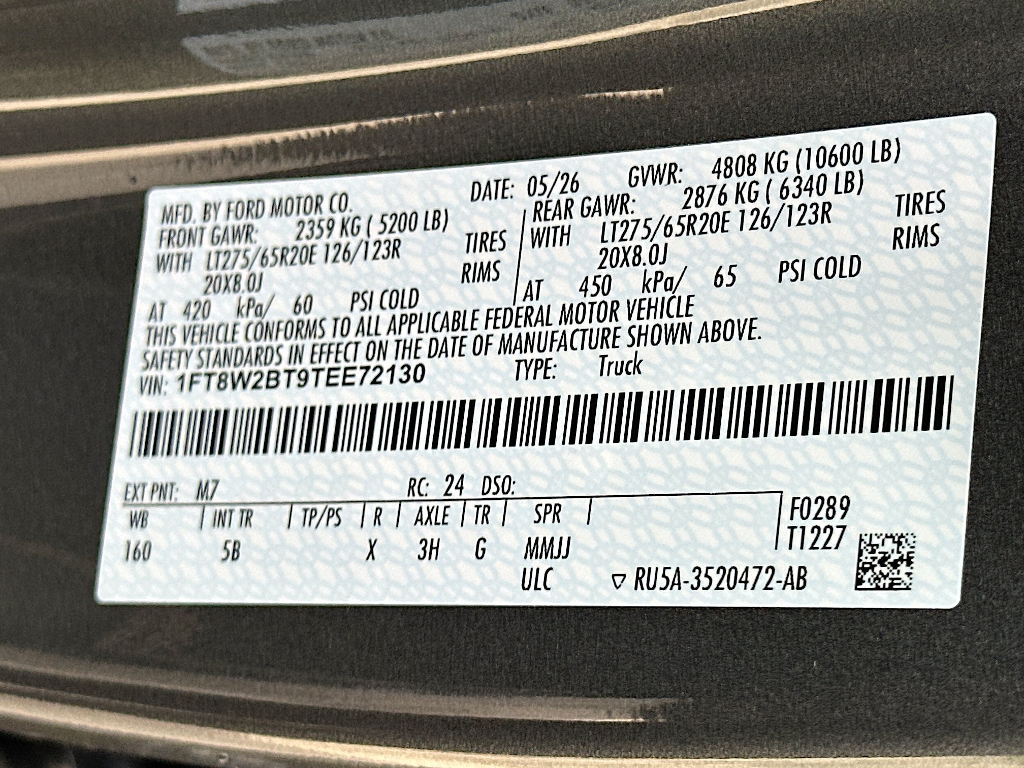 2026 Ford F-250SD LARIAT