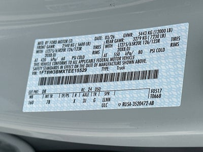 2026 Ford F-350SD F-350® Platinum®