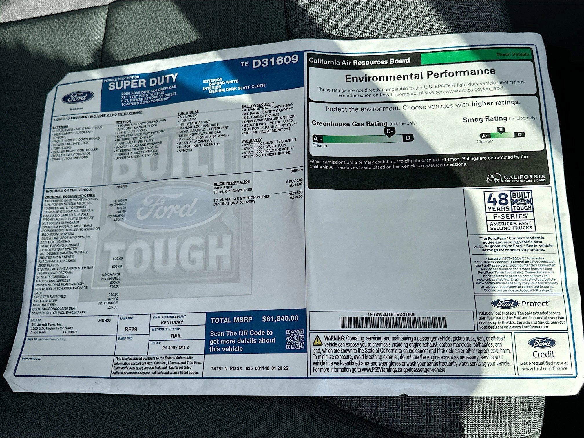 2026 Ford Super Duty F-350 DRW F-350® XLT