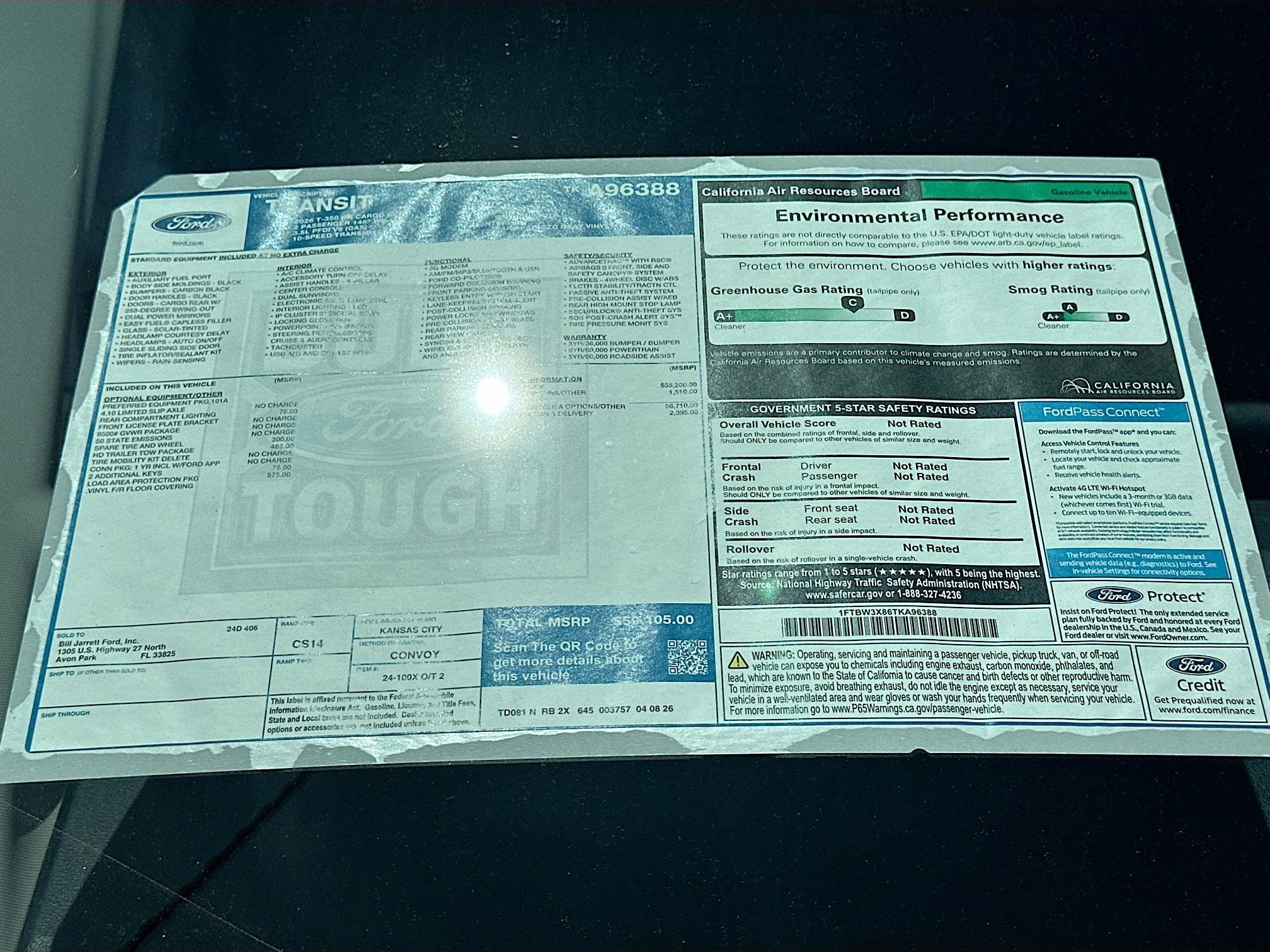 2026 Ford Transit Cargo Van Cargo Van