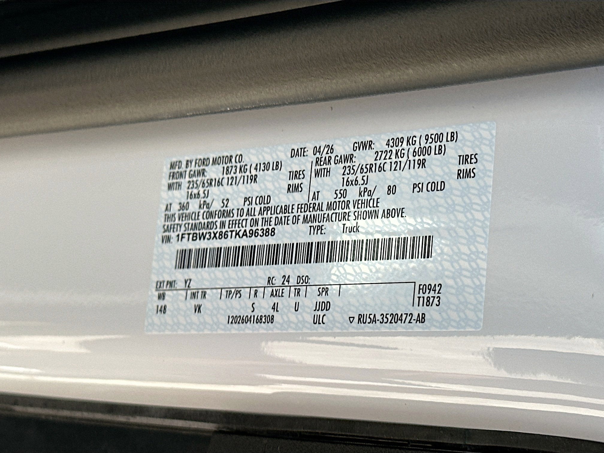 2026 Ford Transit Cargo Van Cargo Van