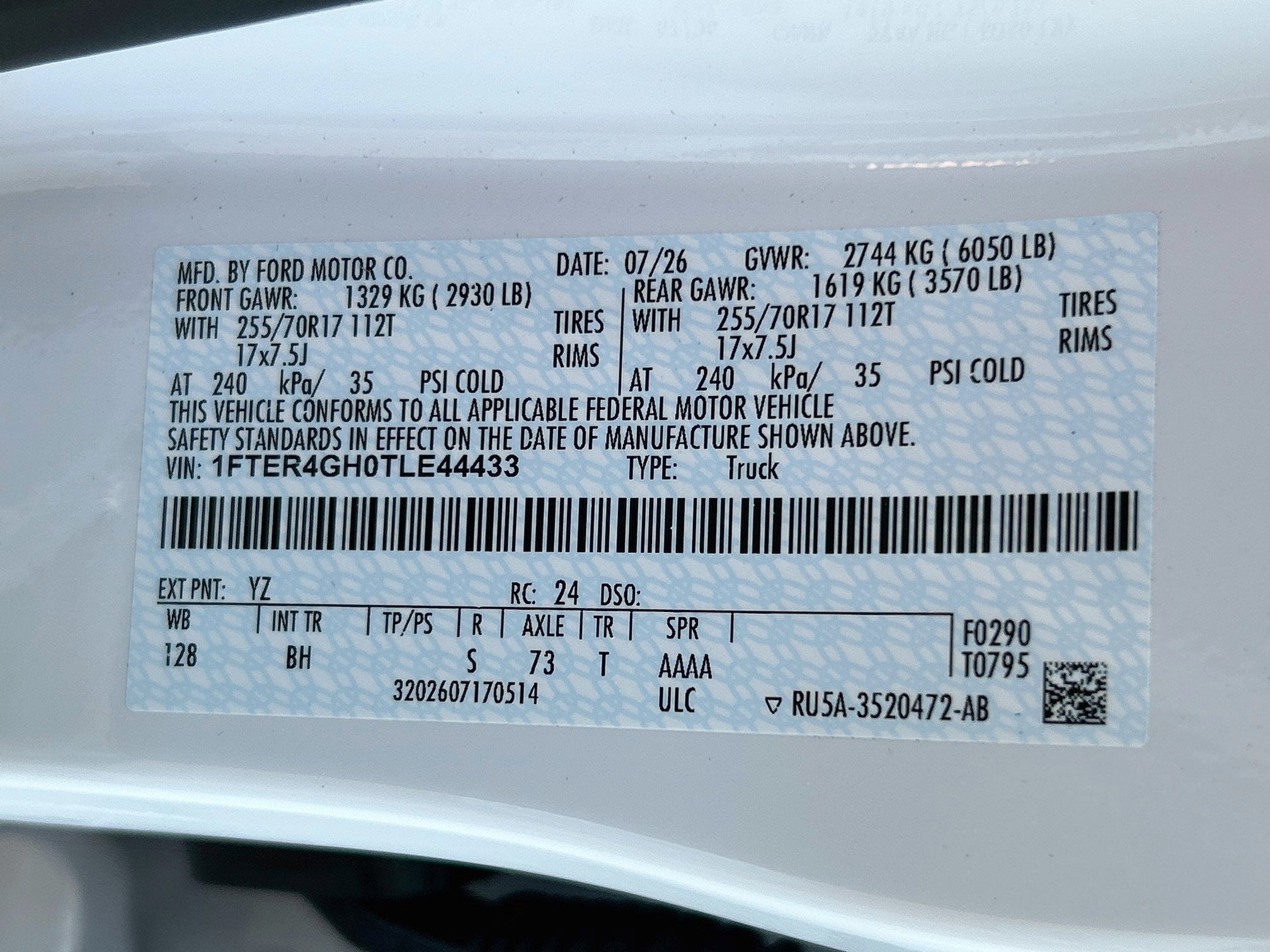 2026 Ford Ranger XLT