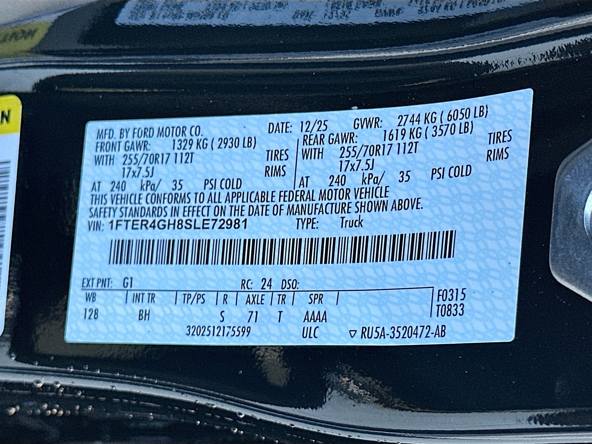 2025 Ford Ranger XLT