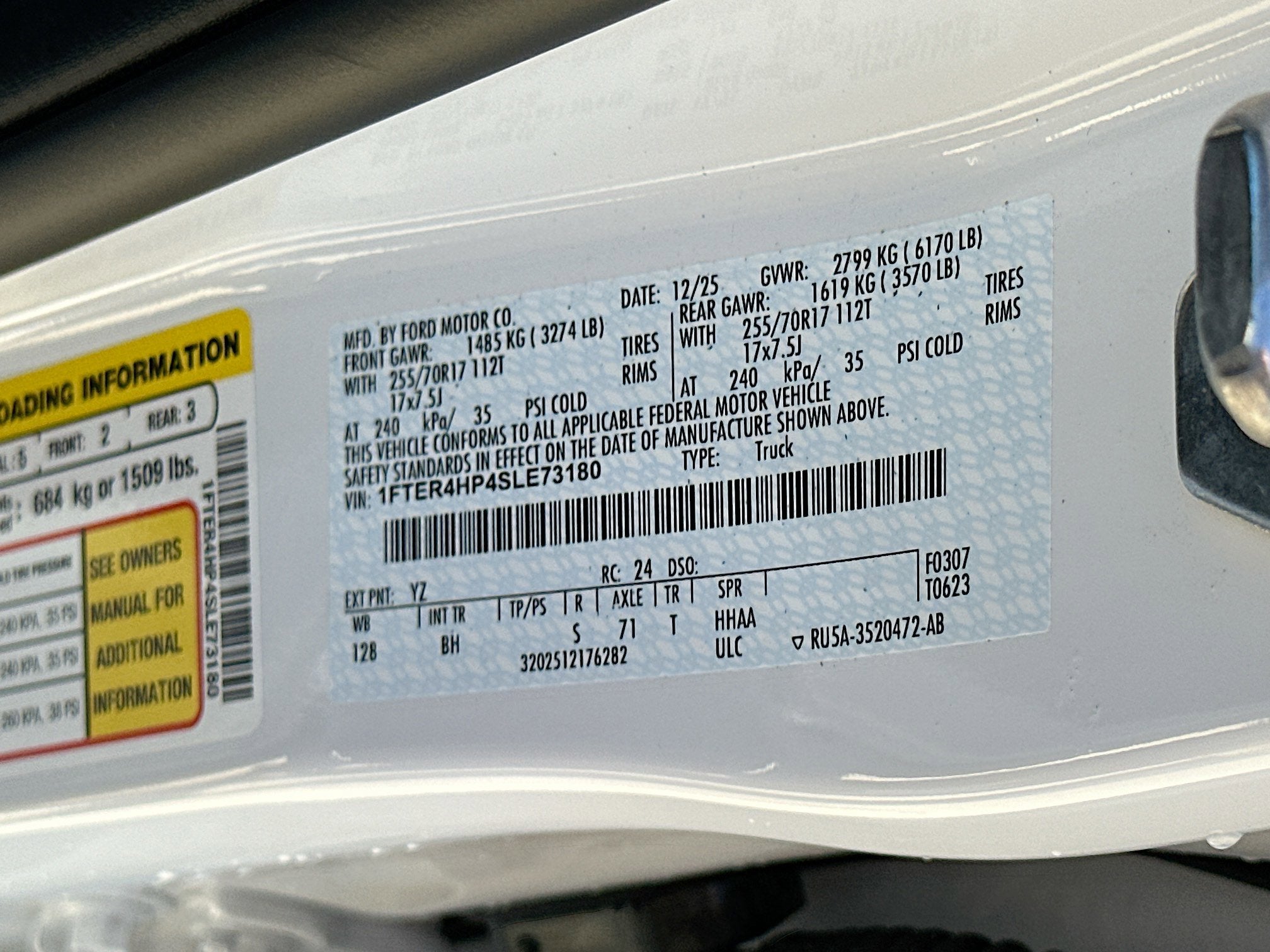 2025 Ford Ranger XLT