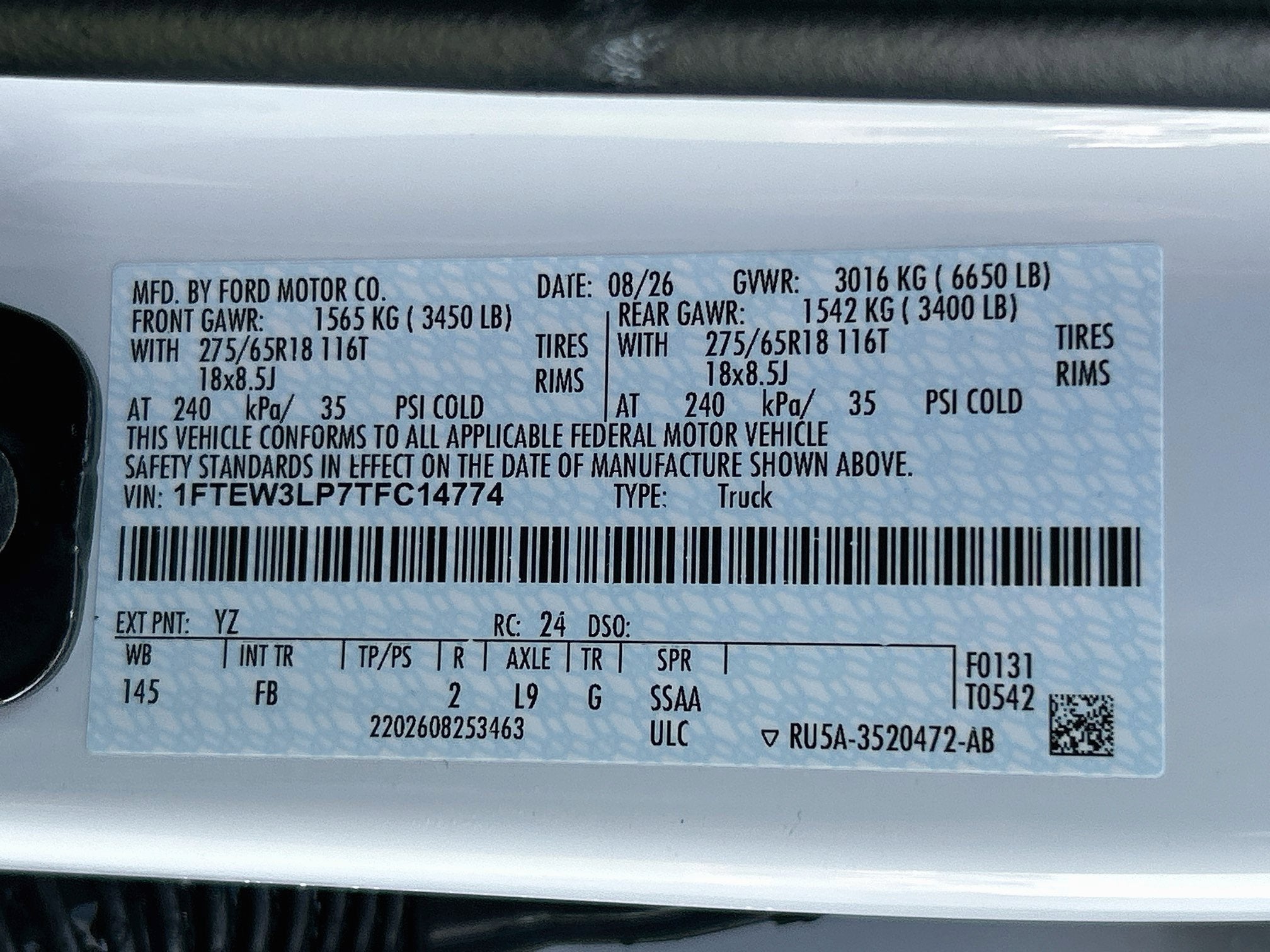 2026 Ford F-150 XLT