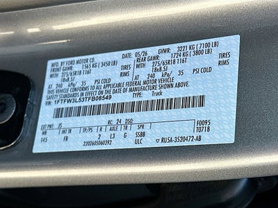 2026 Ford F-150 XLT
