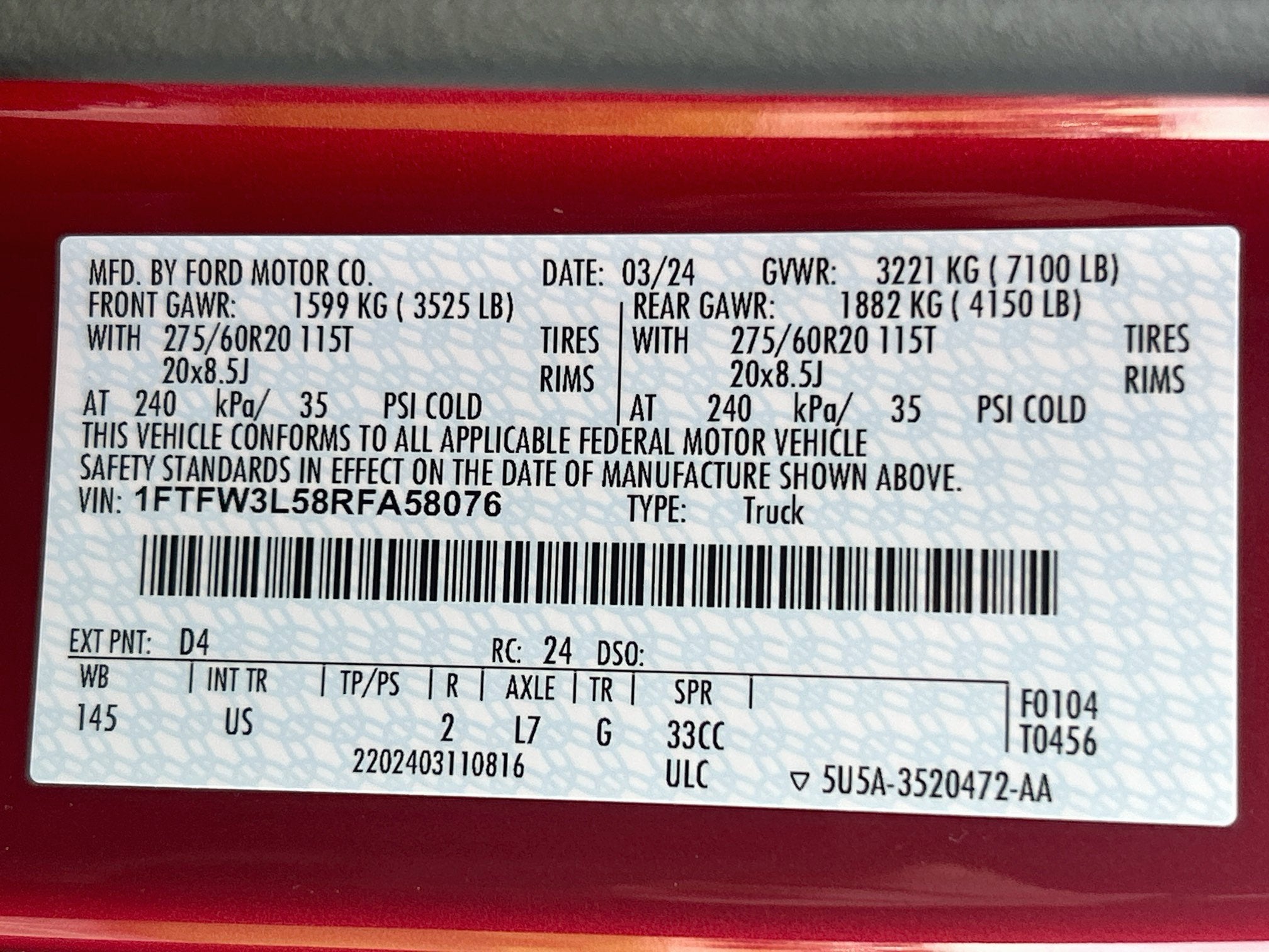 2024 Ford F-150 XLT