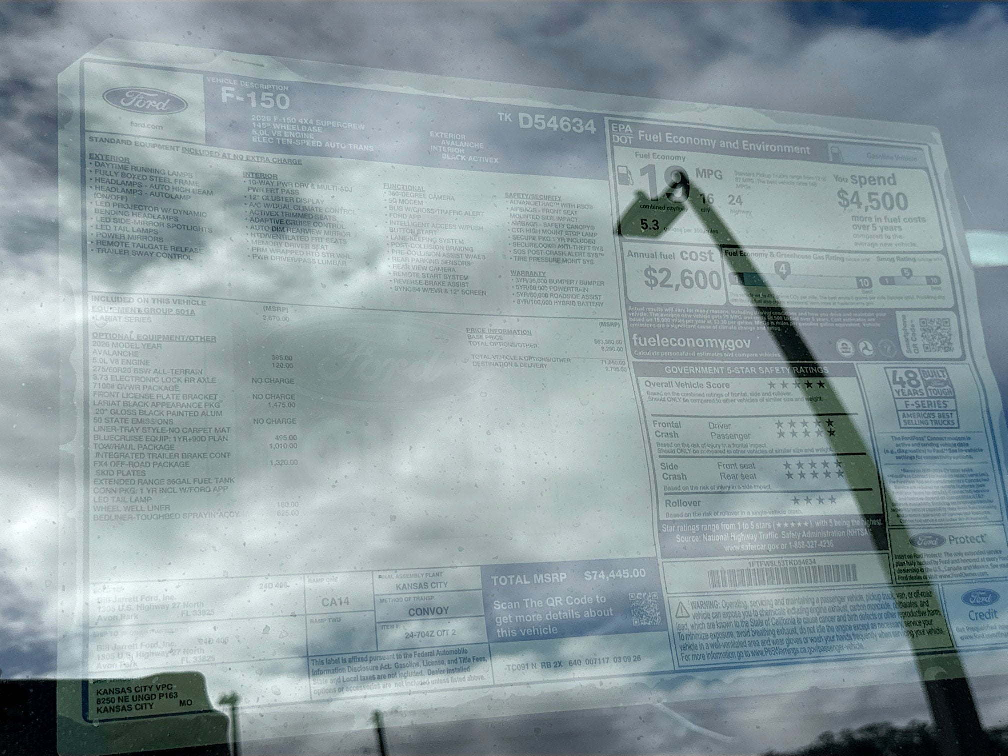 2026 Ford F-150 LARIAT