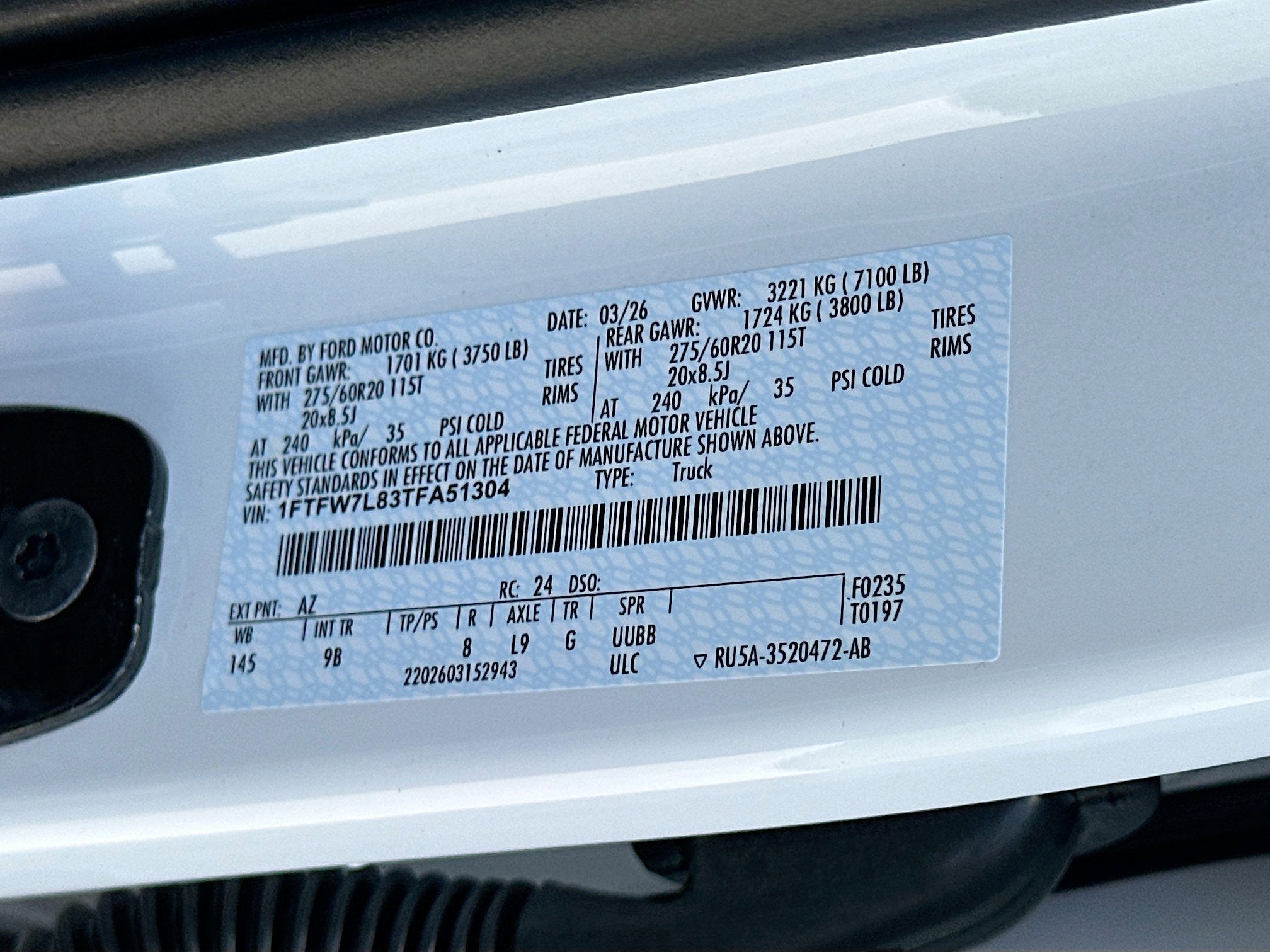 2026 Ford F-150 Platinum