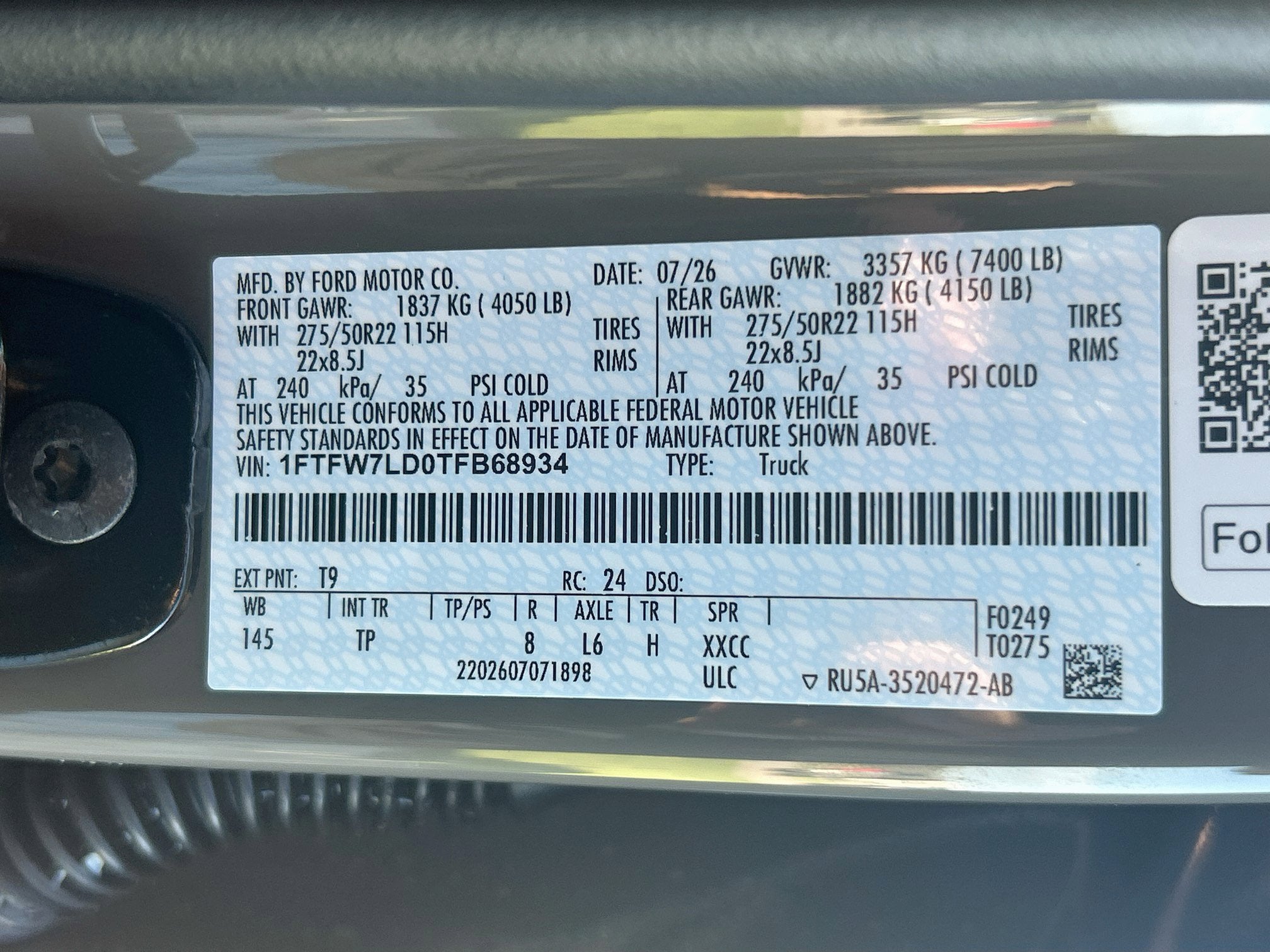 2026 Ford F-150 Platinum