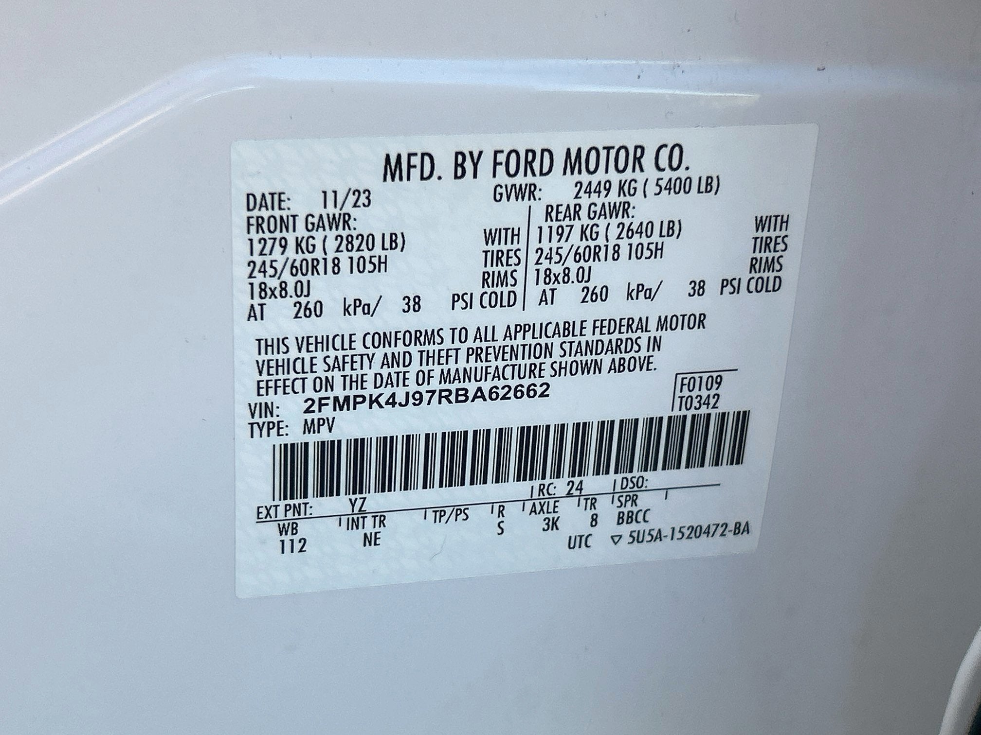 2024 Ford Edge Sport