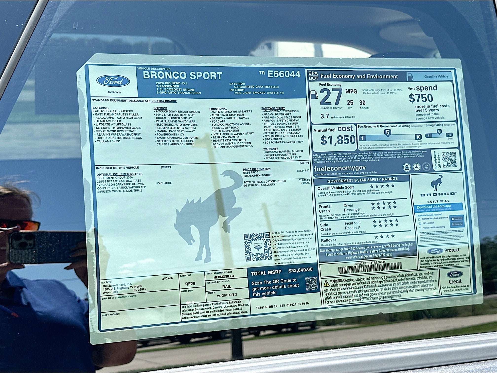 2026 Ford Bronco Sport Big Bend