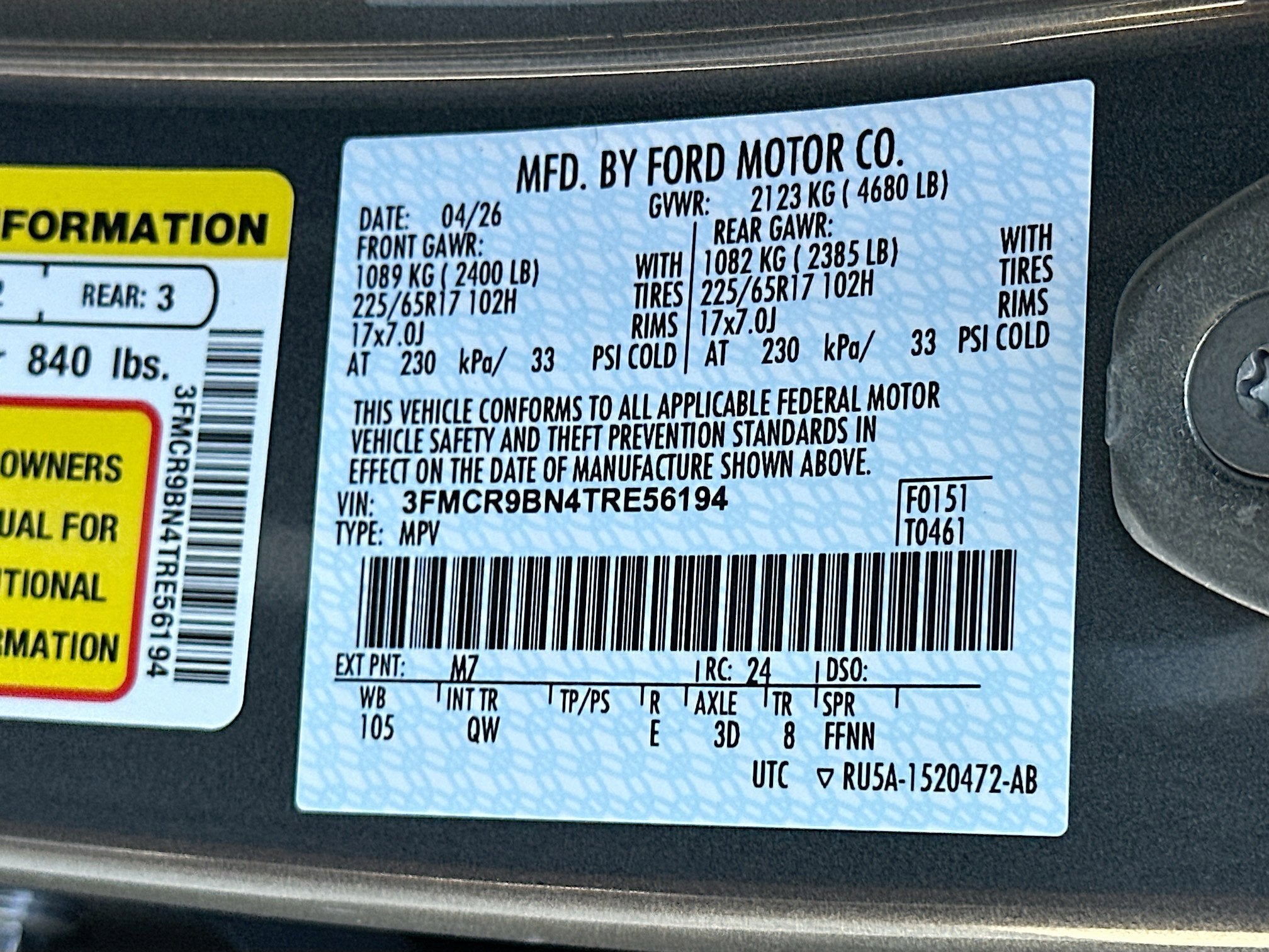 2026 Ford Bronco Sport Big Bend