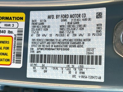 2026 Ford Bronco Sport Big Bend