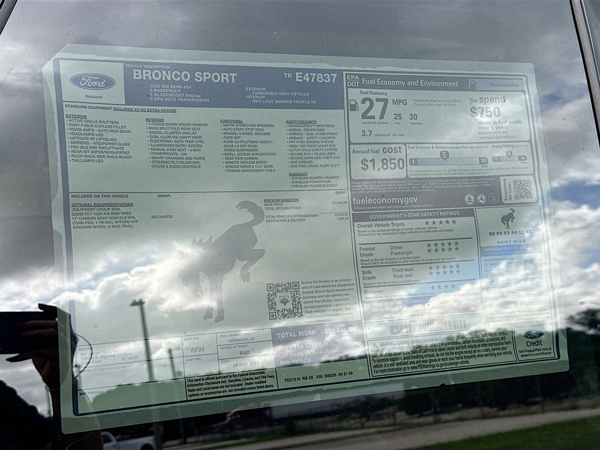 2026 Ford Bronco Sport Big Bend