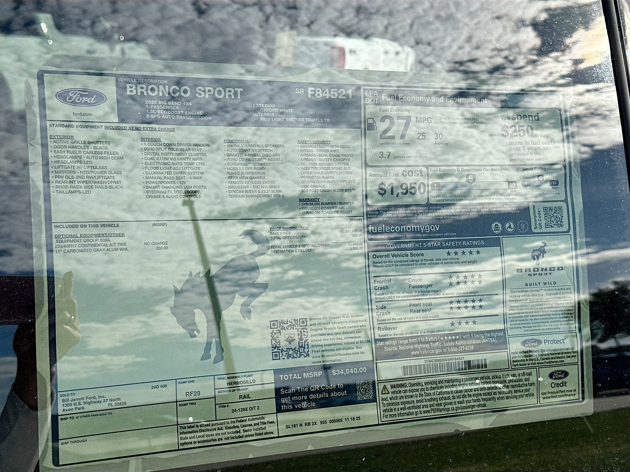 2025 Ford Bronco Sport Big Bend