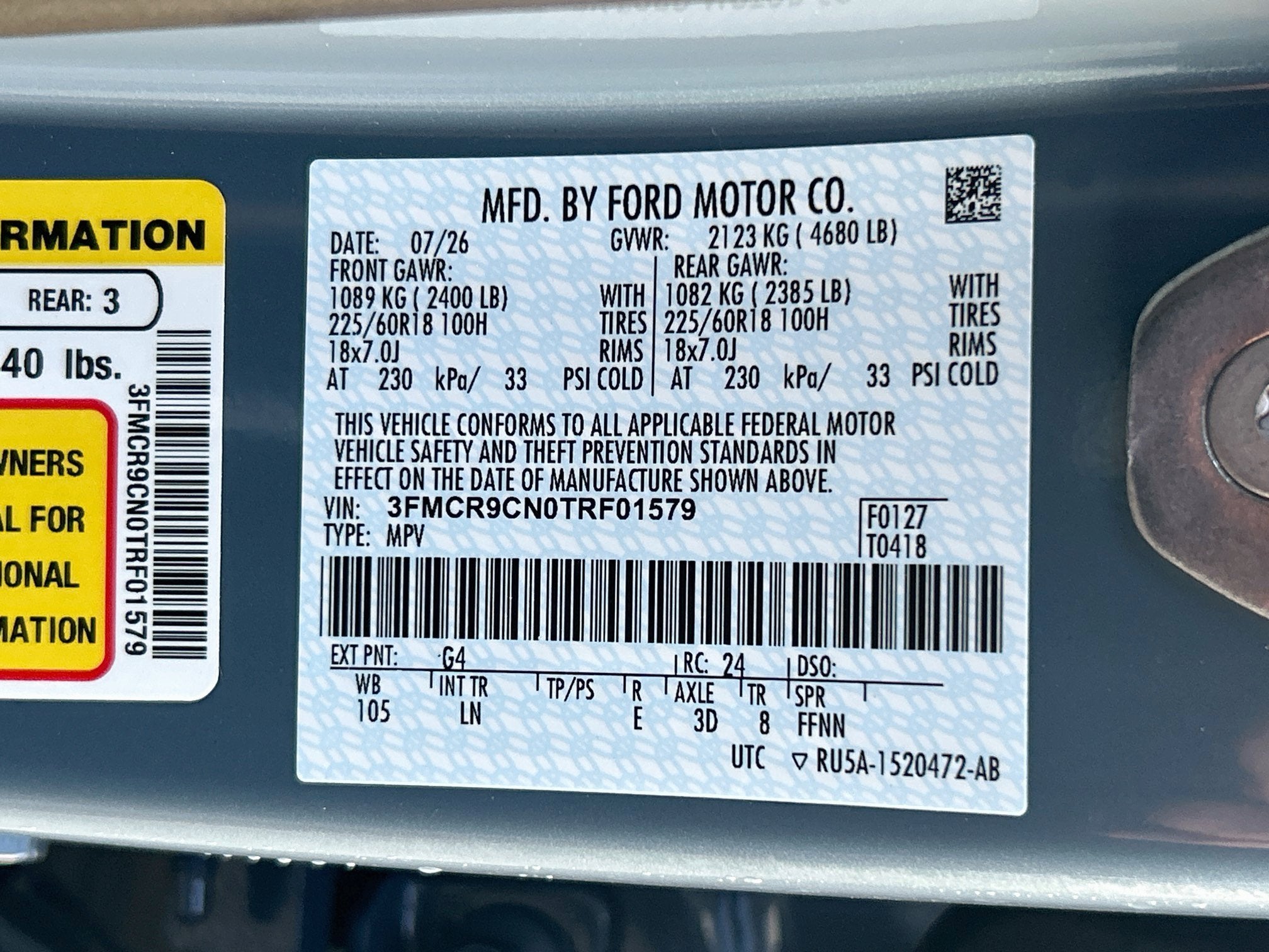 2026 Ford Bronco Sport Outer Banks