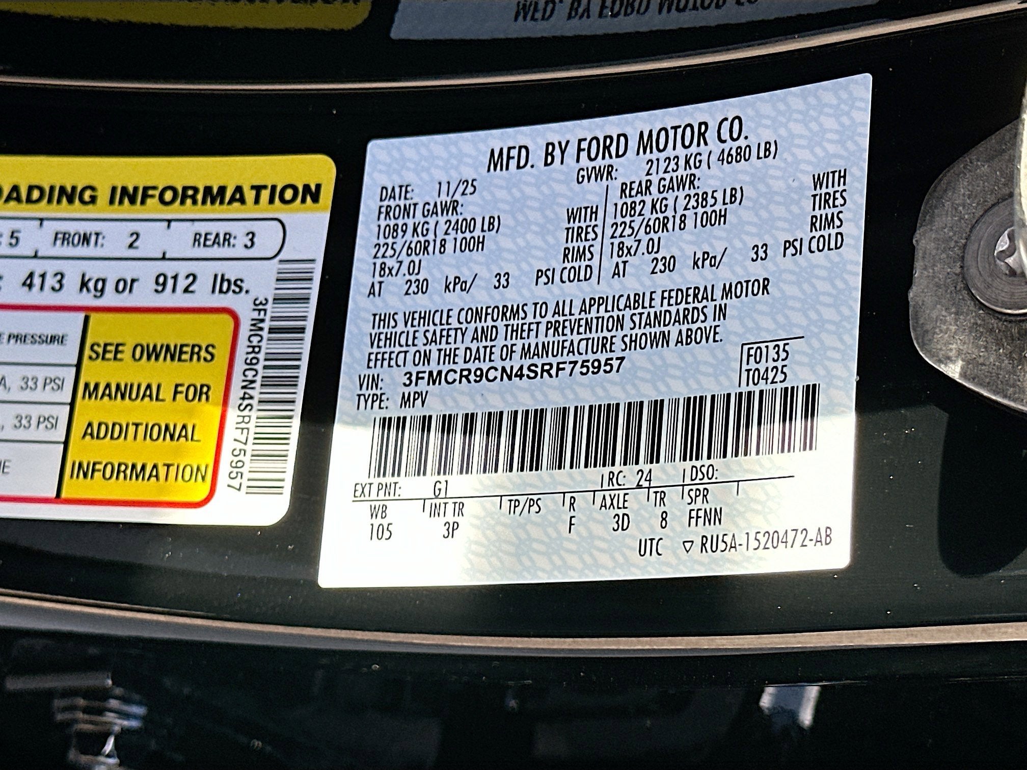 2025 Ford Bronco Sport Outer Banks