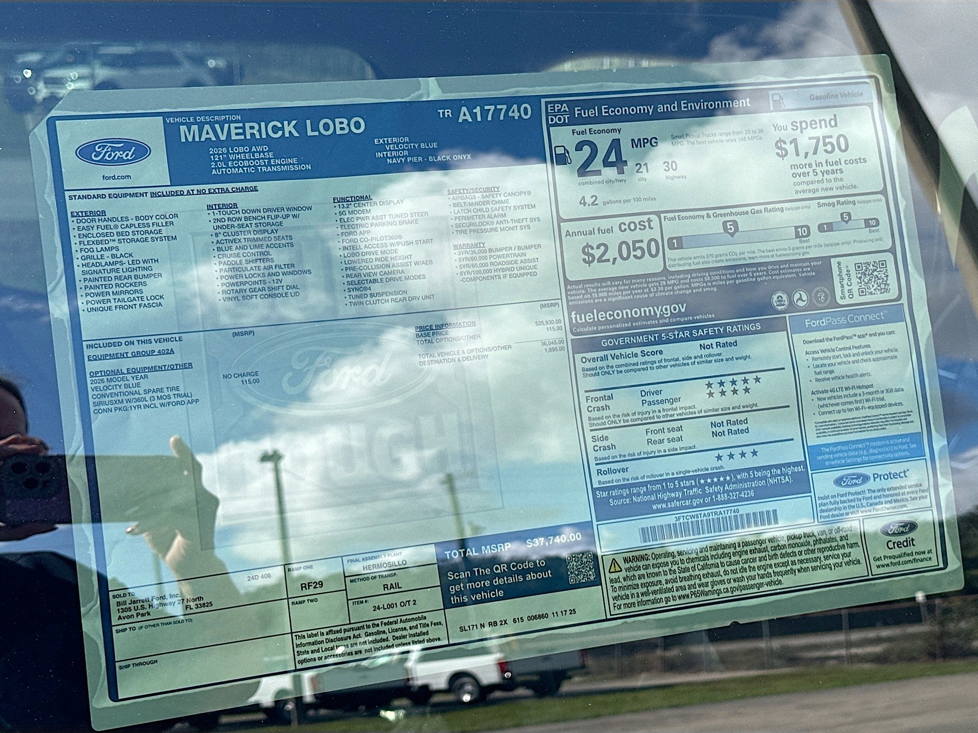 2026 Ford Maverick Lobo Standard