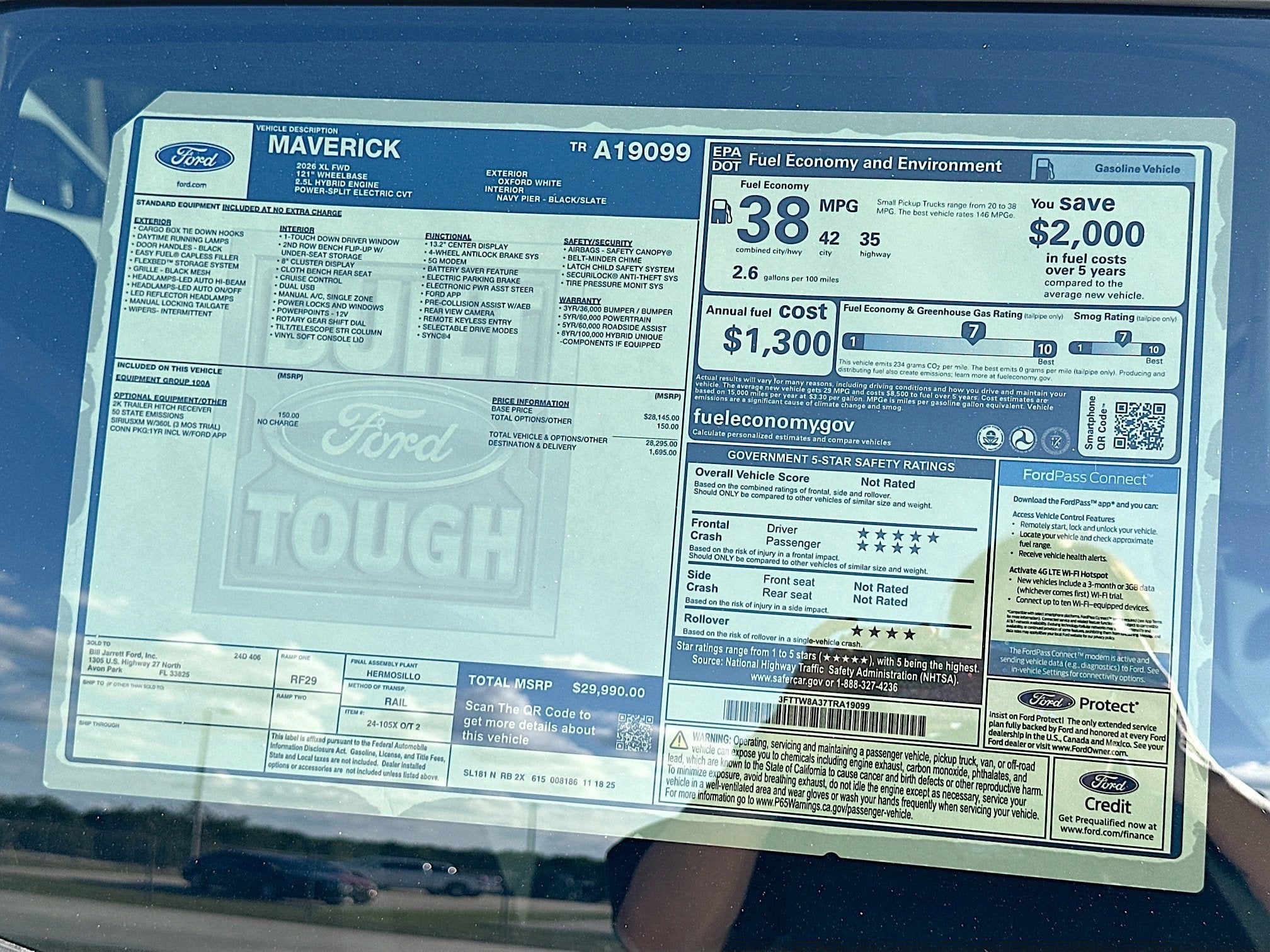 2026 Ford Maverick XL