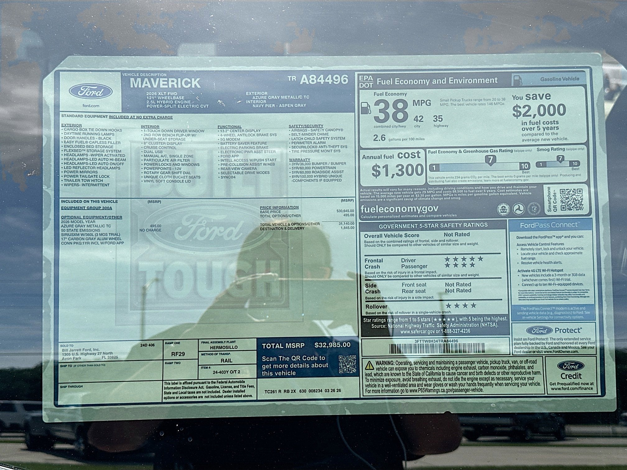 2026 Ford Maverick XLT