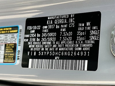 2022 Kia Telluride SX