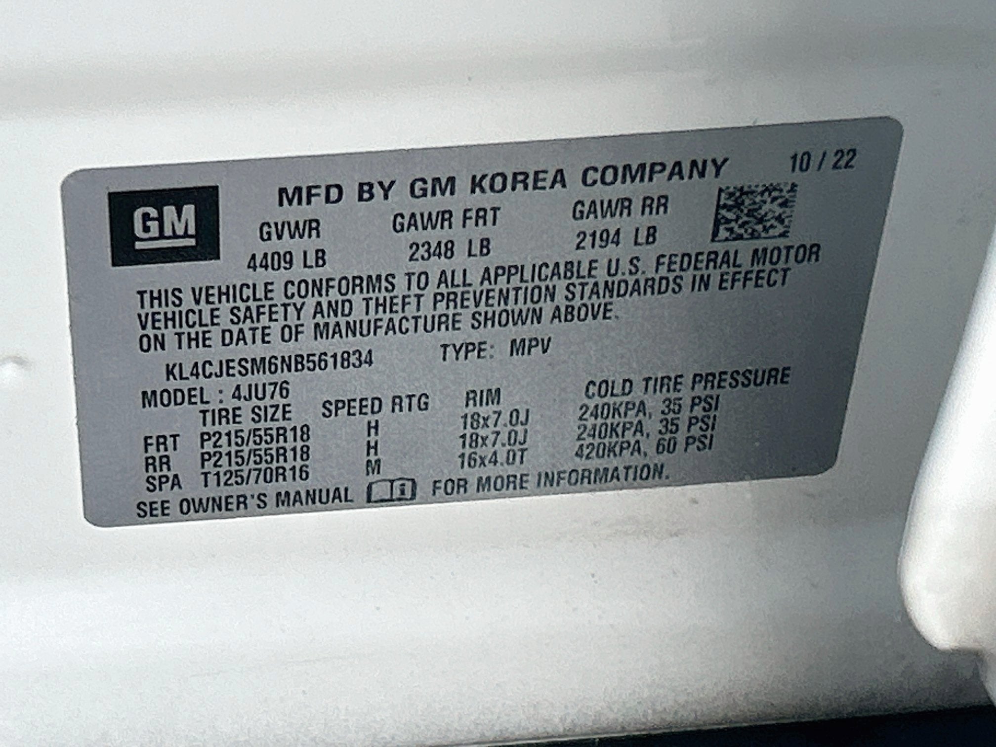 2022 Buick Encore Preferred