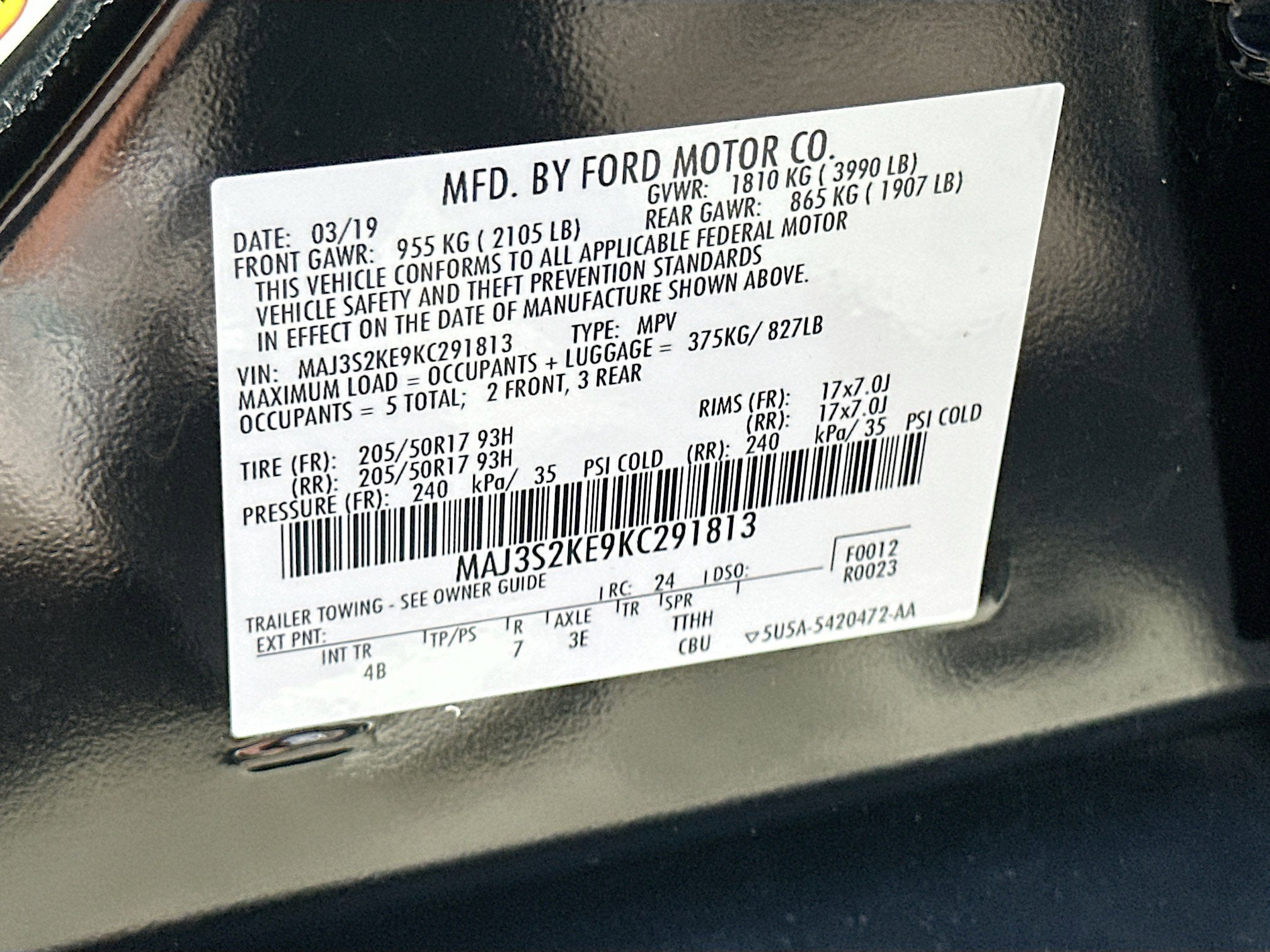 2019 Ford EcoSport Titanium