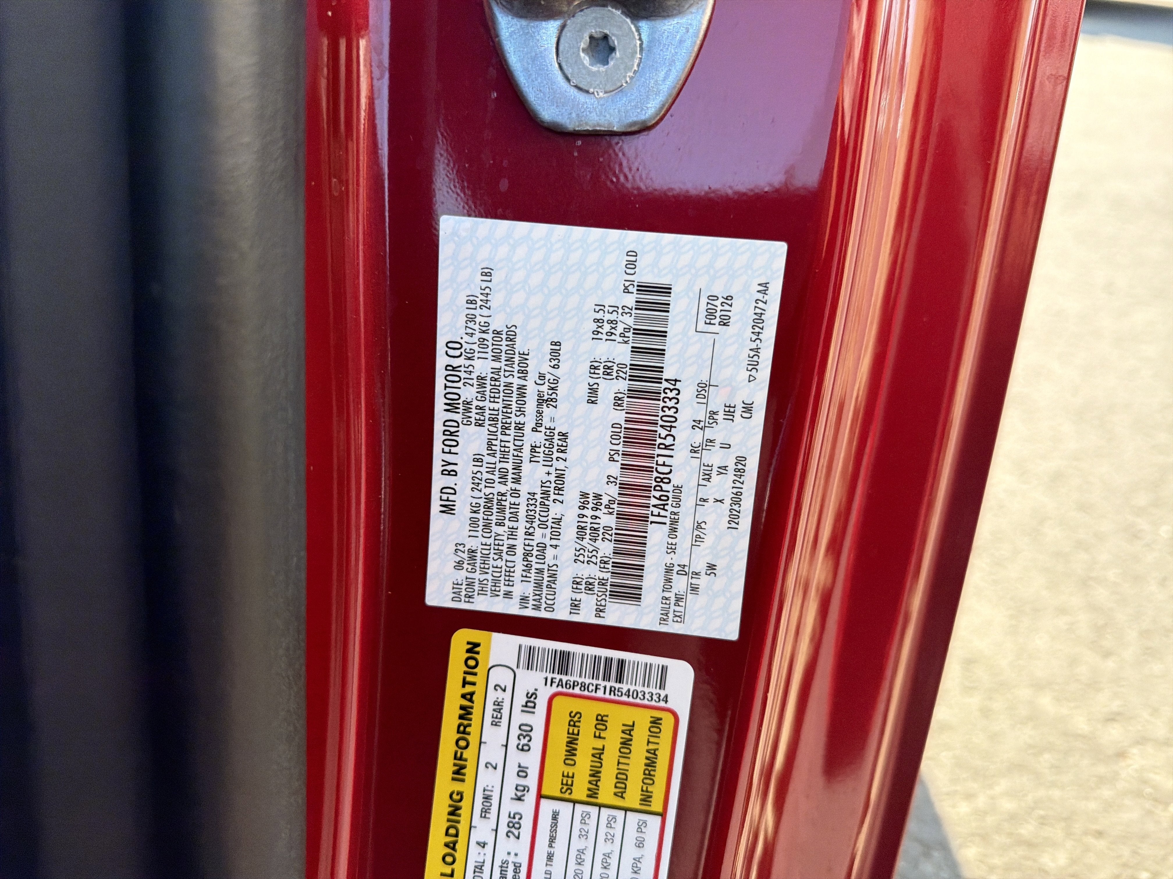 2024 Ford Mustang GT Premium