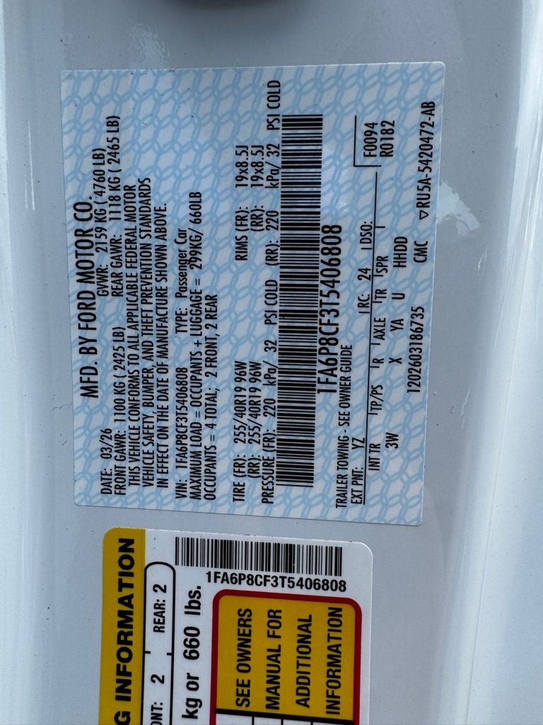 2026 Ford Mustang GT Premium